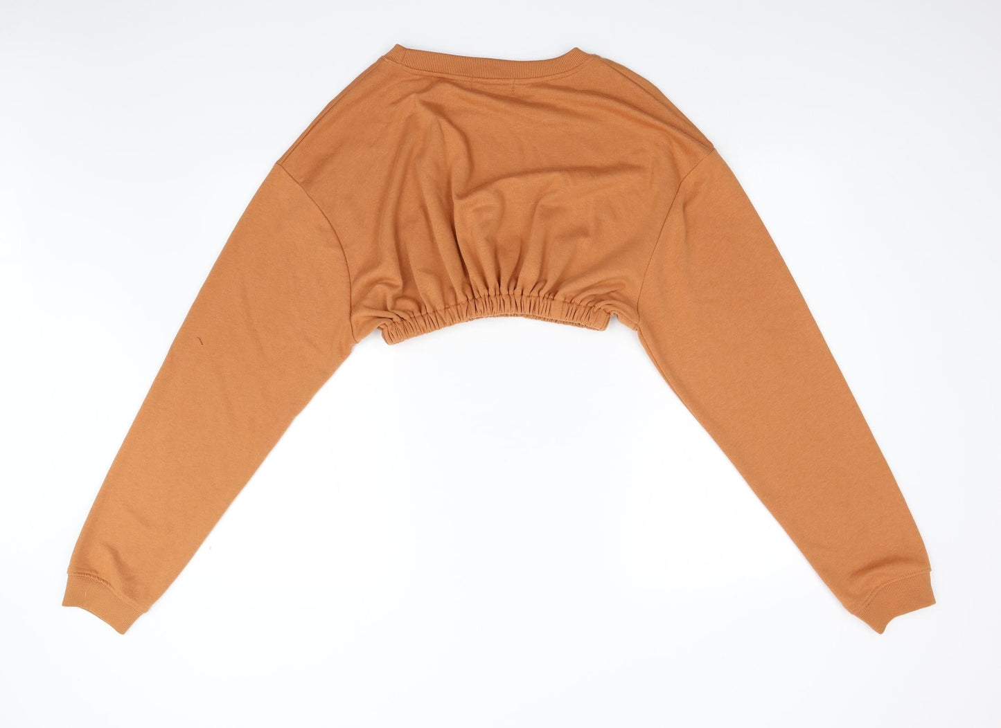 M Womens Orange   Pullover Sweatshirt Size 16