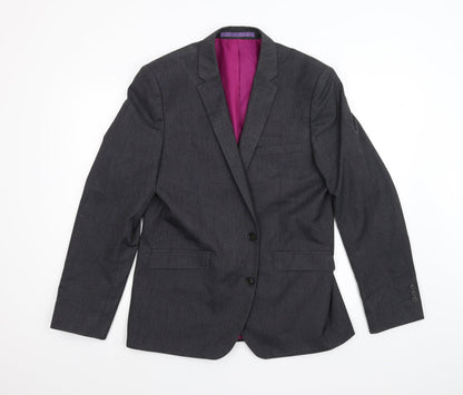 Marks & Spencer Mens Grey   Jacket Suit Jacket Size 42
