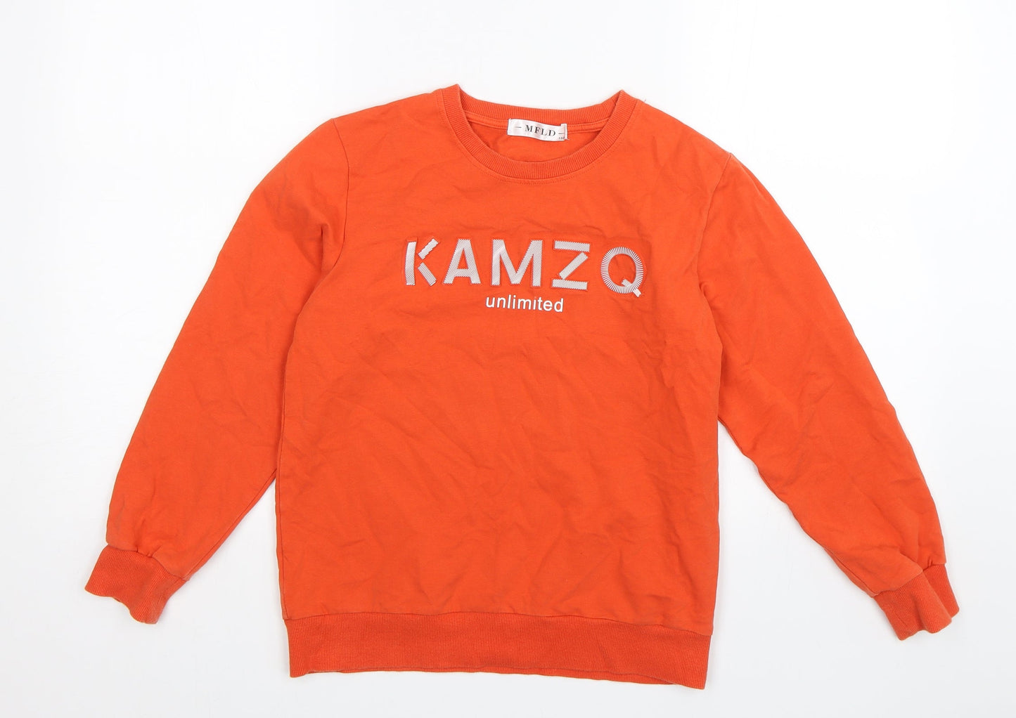 MFLD Girls Orange   Pullover Jumper Size 12 Years  - Kamzo unlimited size 150