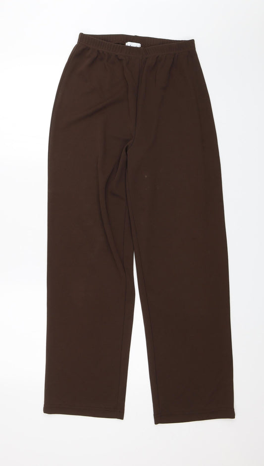 Edmee Womens Brown   Trousers  Size 10 L28 in