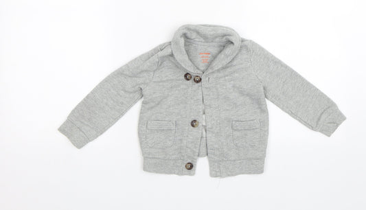 Joe Fresh Baby Grey   Jacket  Size 18-24 Months