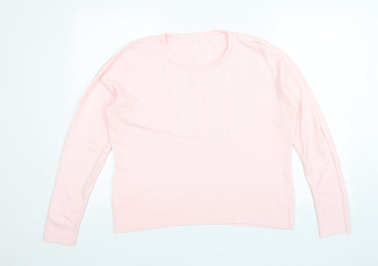 Preworn Womens Pink   Pullover Jumper Size XL