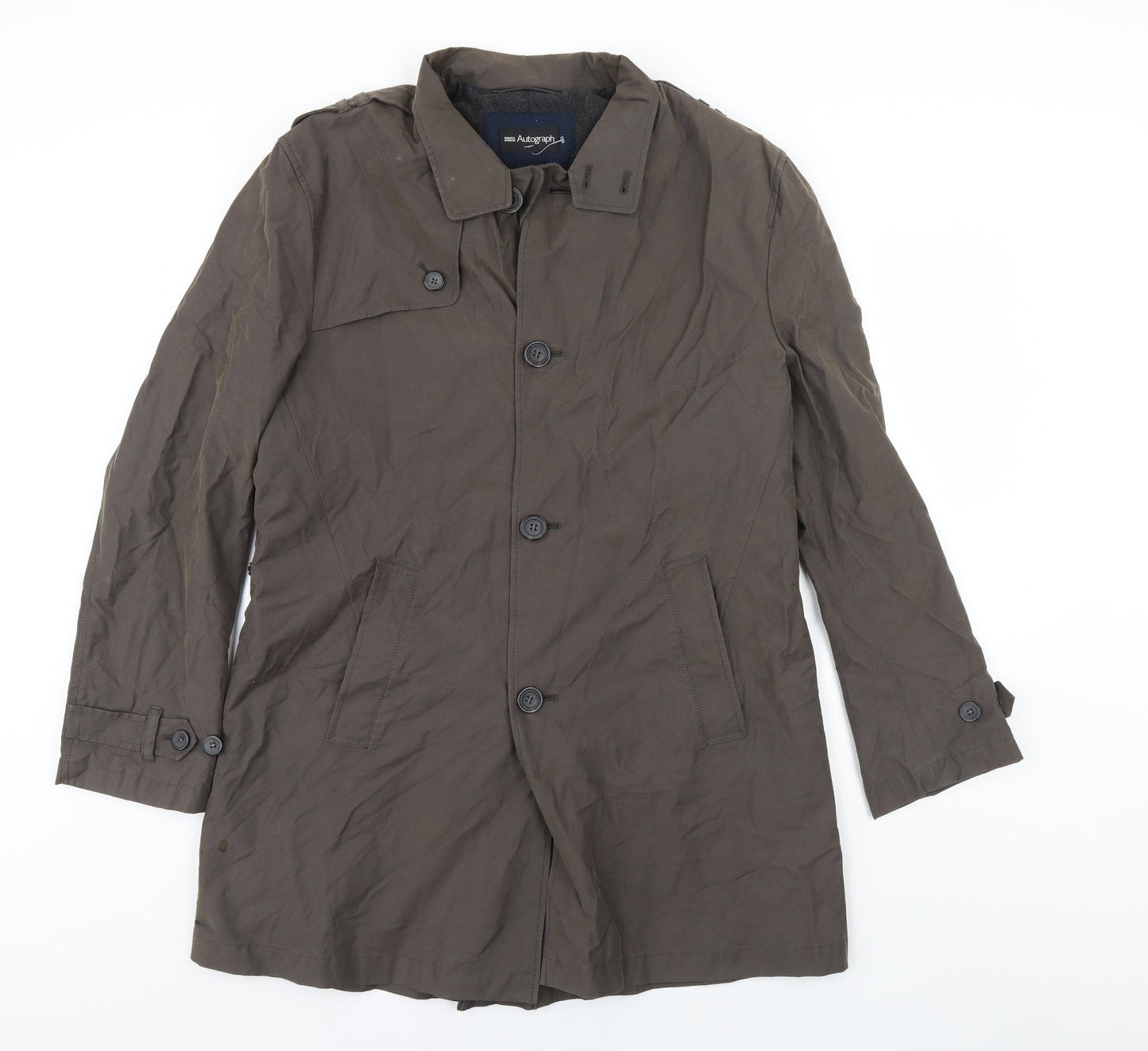 Autograph Womens Brown   Overcoat Coat