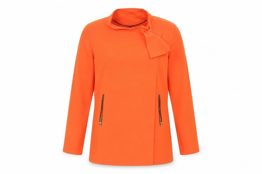 Atmosphere Womens Orange   Jacket Coatigan Size 10