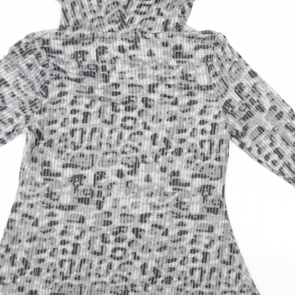 TIGI Womens Grey   Tunic Jumper Size 10