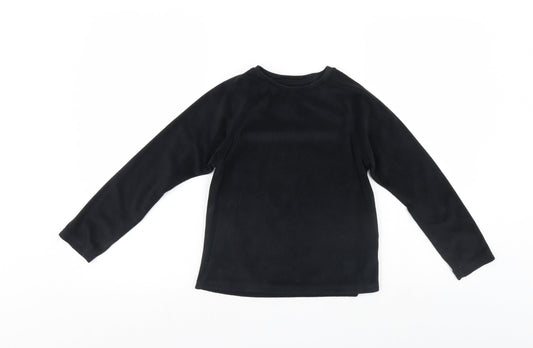 Primark Girls Black   Pullover Sweatshirt Size 8-9 Years