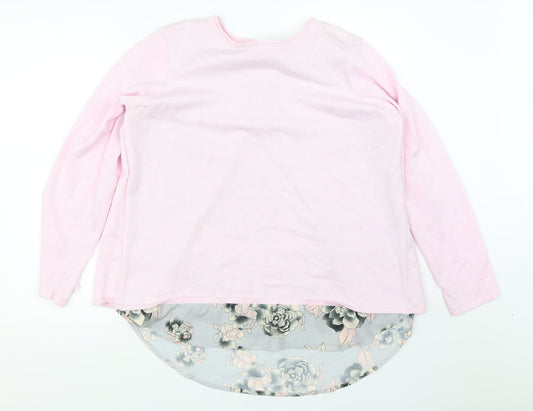 Bonmarché Womens Pink   Pullover Jumper Size M