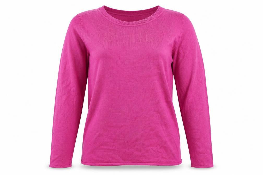 Bonmarché Womens Pink Pullover Jumper Size 14