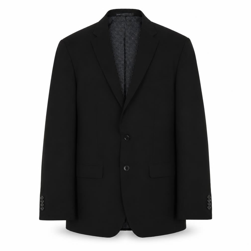 T&W Mens Black   Jacket Suit Jacket