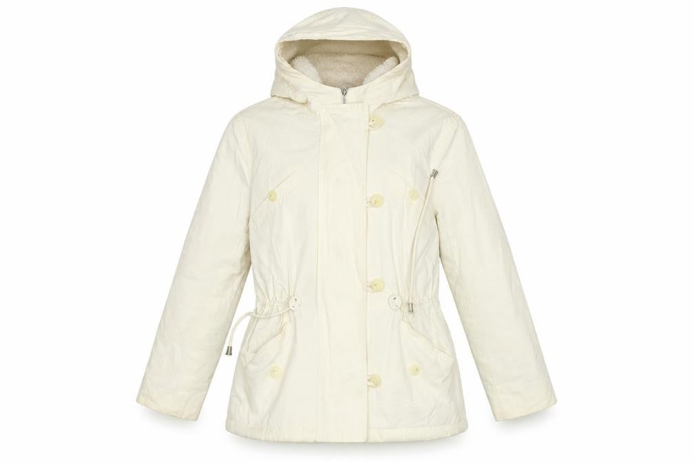 NEXT Womens Beige   Parka Coat Size 10