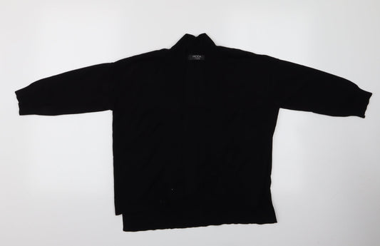 Moda Womens Black   Cardigan Jumper Size 14