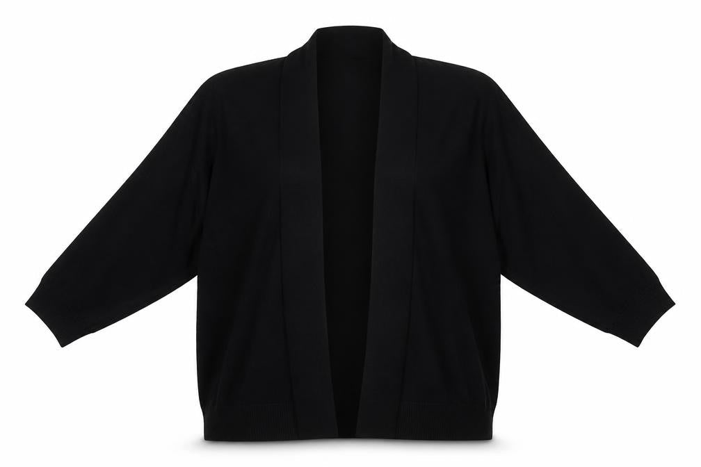 Moda Womens Black   Cardigan Jumper Size 14