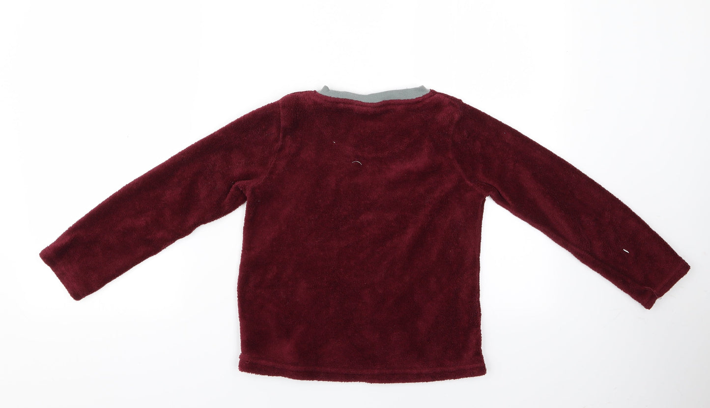 Primark Boys Purple    Pyjama Top   - Harry Potter Logo
