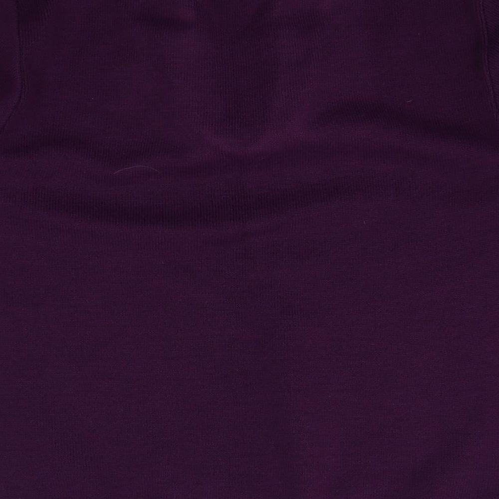 Glimpse Womens Purple   Pullover Jumper Size S