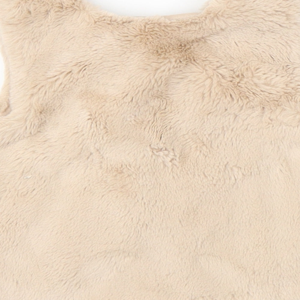 George Baby Beige   Jacket Waistcoat Size 6-9 Months