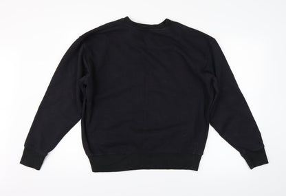 Preloved Preworn Mens Black   Pullover Jumper - Back