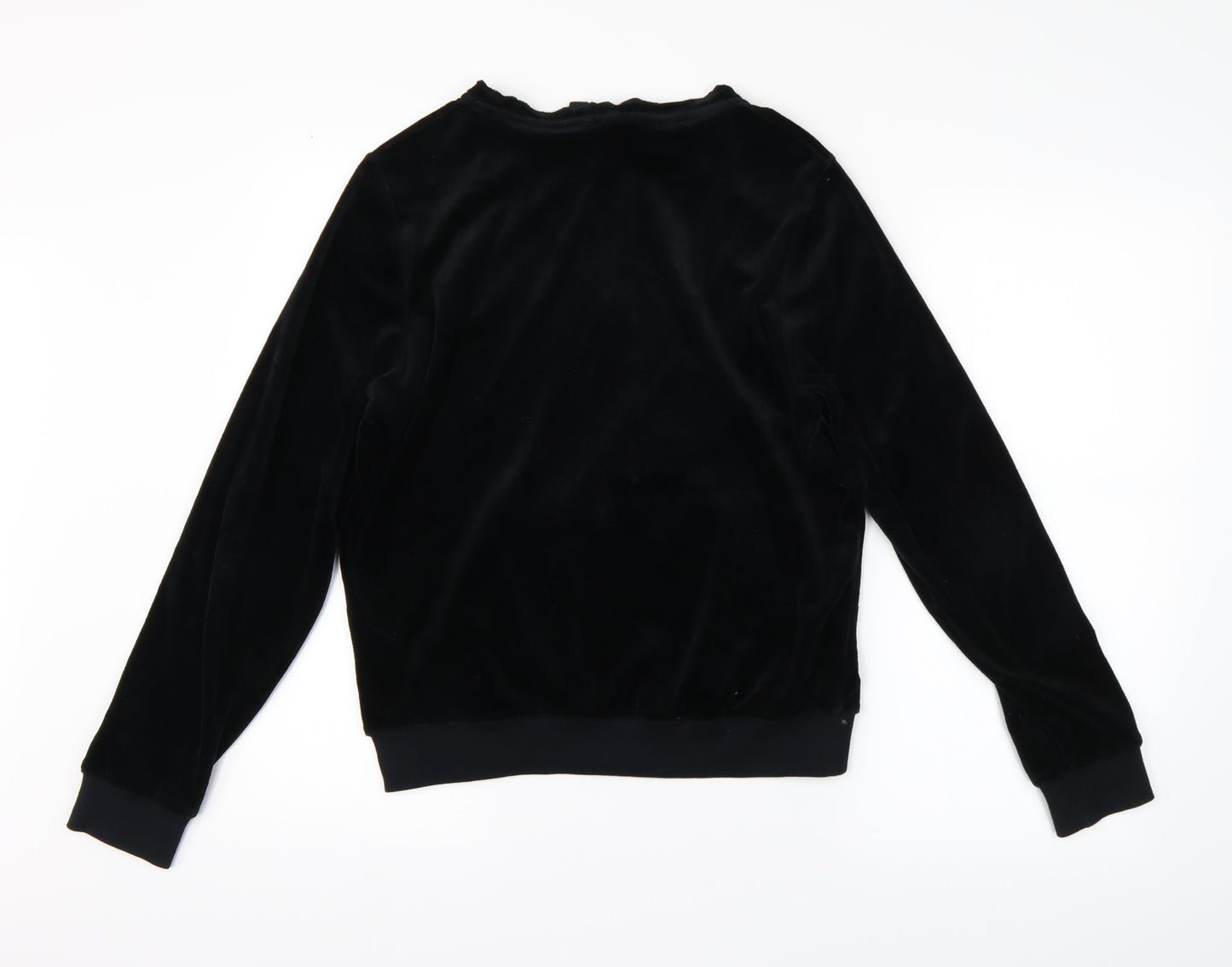 M&S Womens Black   Full Zip Sweatshirt