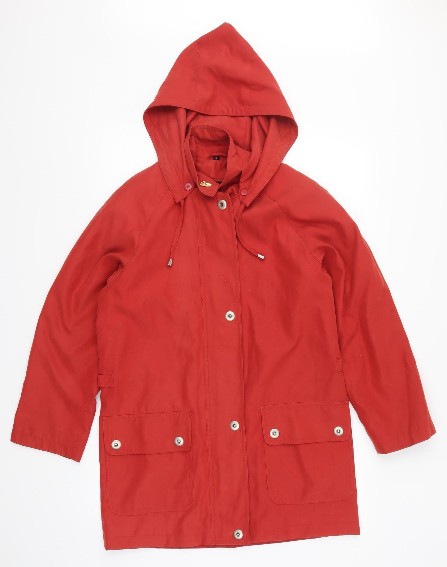 Preworn Womens Red   Jacket Coat Size S