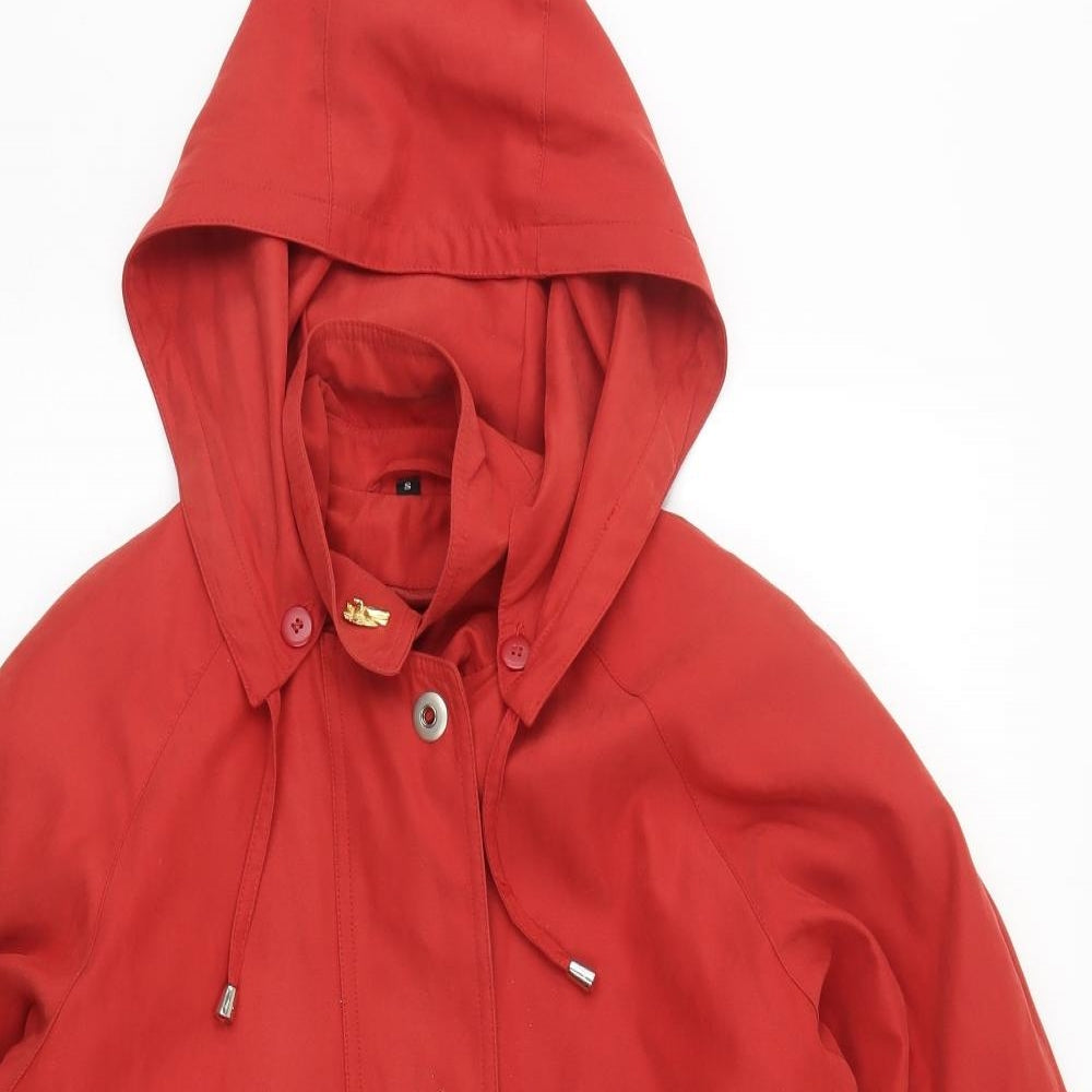 Preworn Womens Red   Jacket Coat Size S