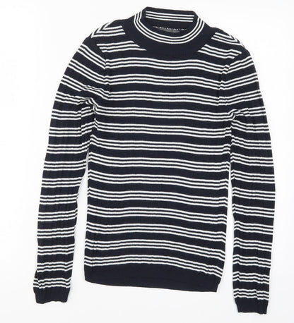 Primark Womens Blue Striped  Pullover Jumper Size 10