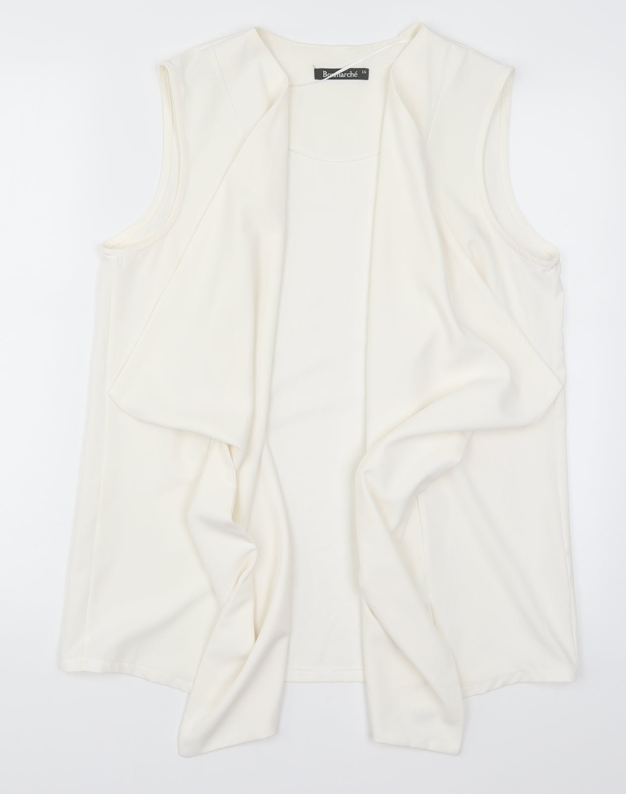 Bonmarché Womens White   Jacket  Size 14