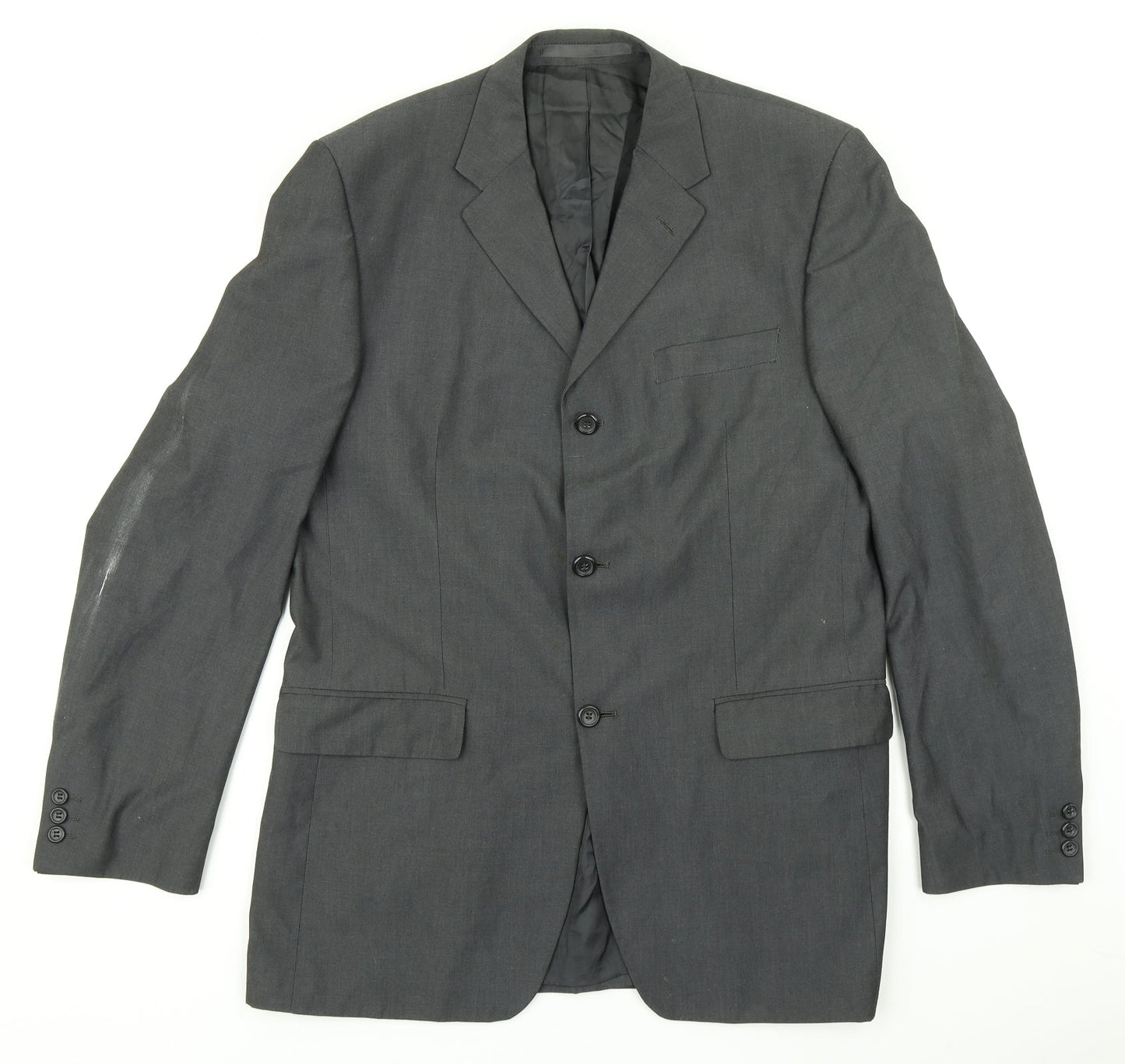 Jonathon Adams Mens Grey   Jacket Blazer Size 42