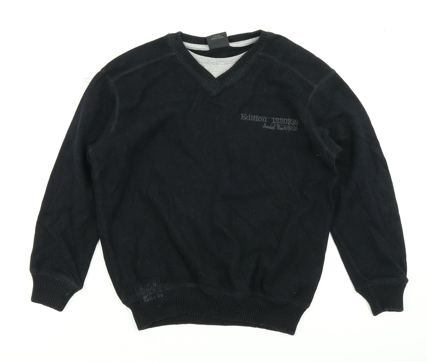 NEXT Boys Blue  Knit Pullover Jumper Size 8 Years