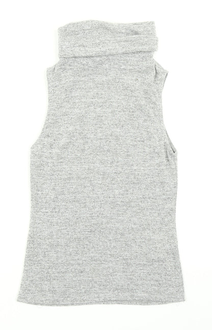 Additional front view of 915 Generation girls’ grey basic tank, size 12-13, years