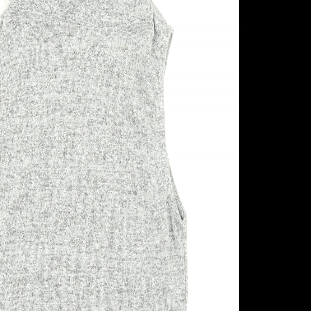 915 Generation Girls Grey   Basic Tank Size 12-13 Years