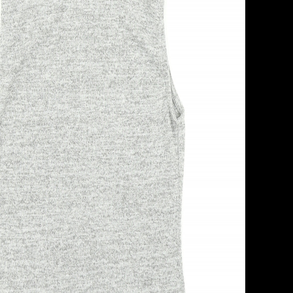 915 Generation Girls Grey   Basic Tank Size 12-13 Years