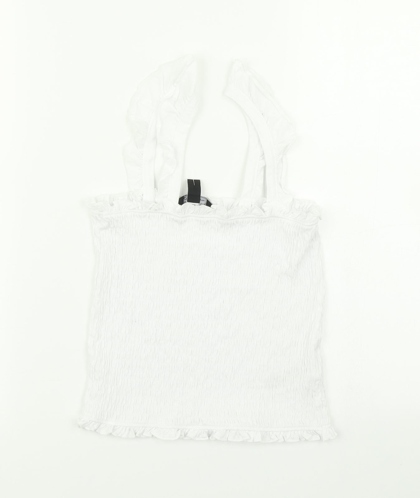 915 Generation Girls White   Cropped Tank Size 12-13 Years