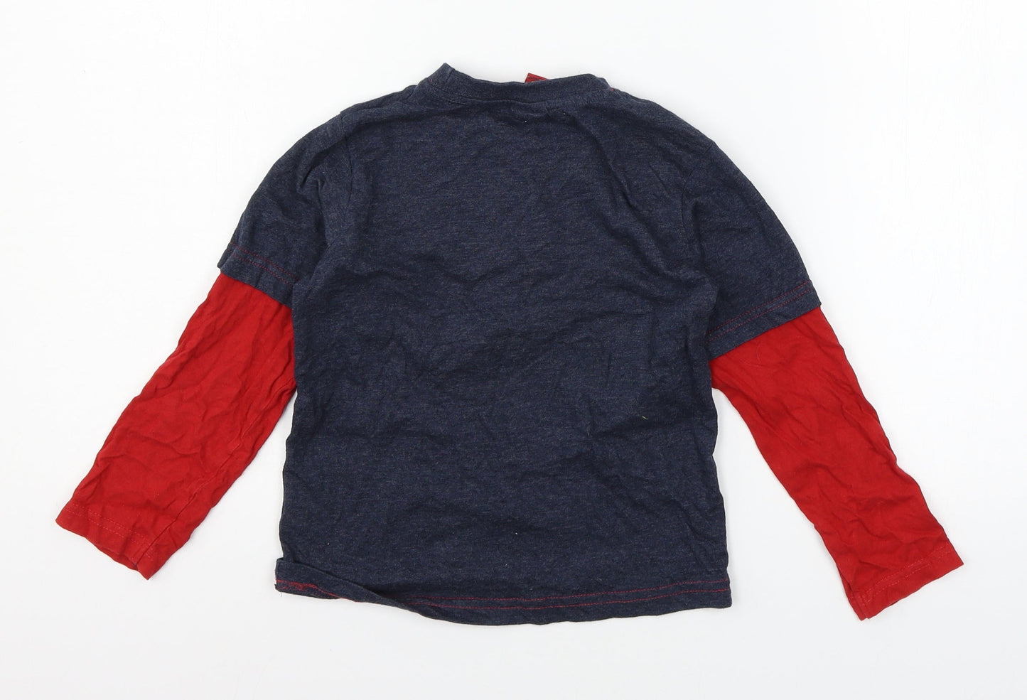 TU Boys Blue  Jersey Basic T-Shirt Size 5 Years  - Angry Birds