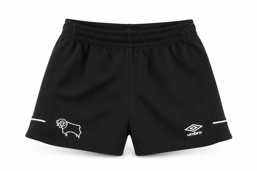 Umbro Boys Black   Sweat Shorts Size 6-7 Years - Waist 16in
