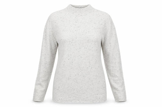 Next Womens White Polka Dot  Pullover Jumper Size 14