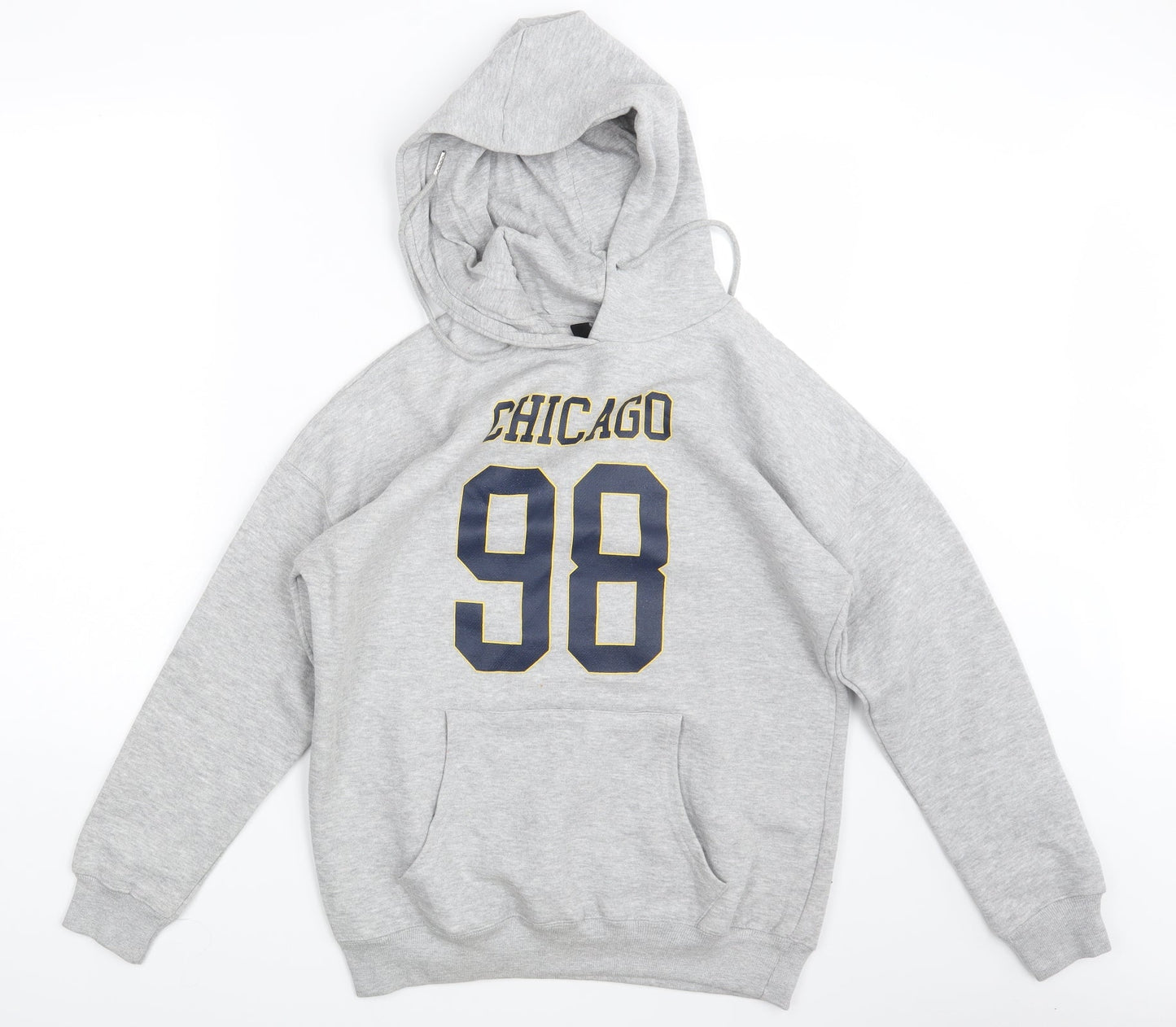 New Look Mens Grey   Pullover Hoodie Size S