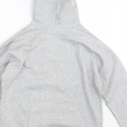 Preloved New Look Mens Grey   Pullover Hoodie Size S - Label