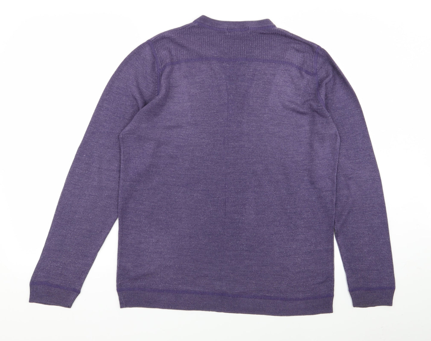 Red Herring Mens Purple   Pullover Jumper Size L