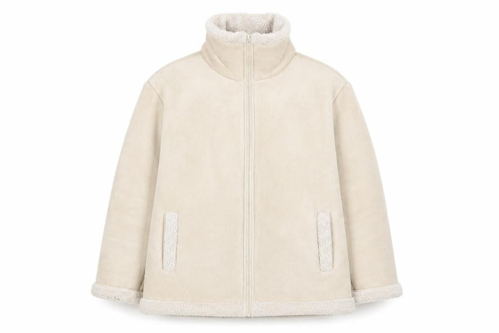 j.j wills Womens Beige   Jacket Coat Size S