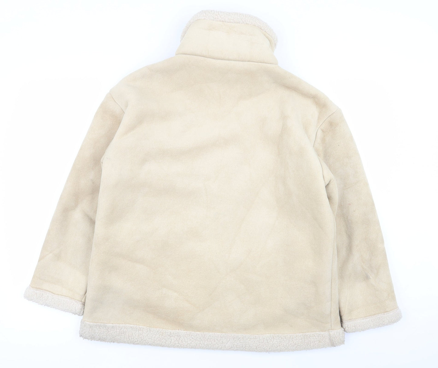 j.j wills Womens Beige   Jacket Coat Size S