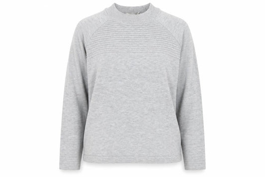 ASOS Womens Grey Striped  Pullover Sweatshirt Size 10