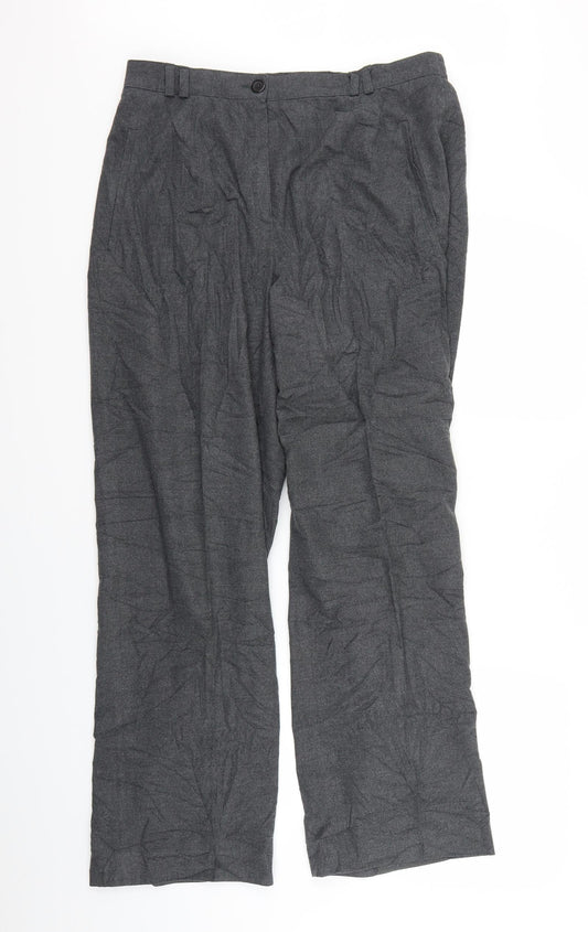 Marcona Womens Grey   Trousers  Size 16 L26 in