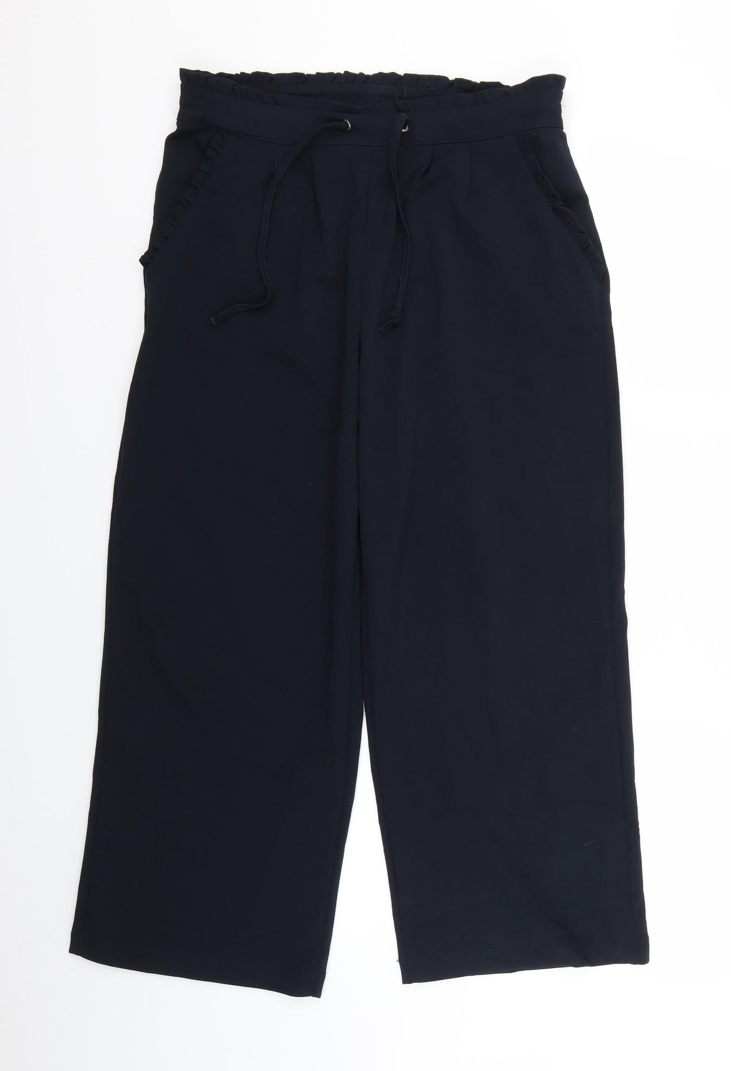 Jacquelin de yong Womens Blue   Trousers  Size M L21 in