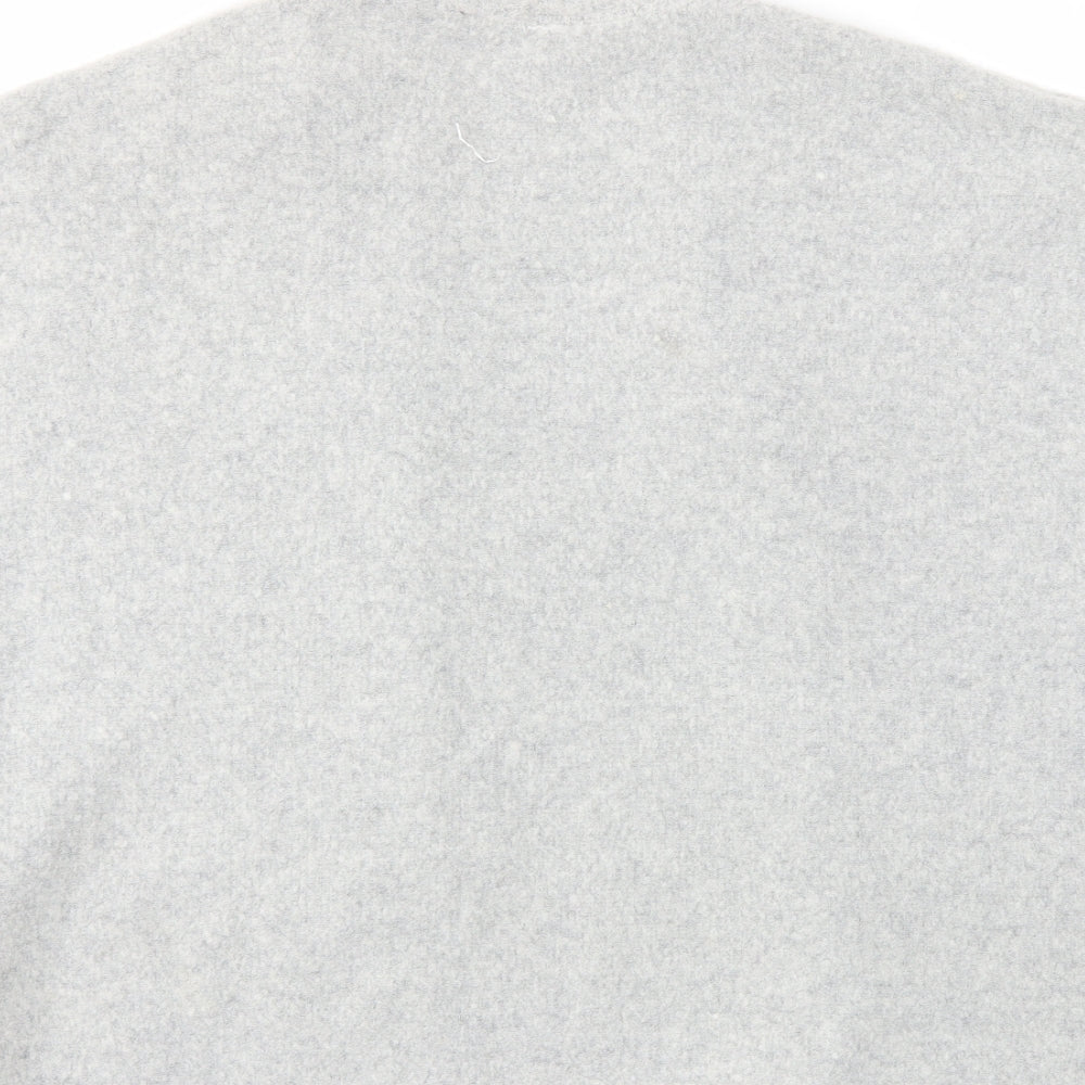 yd Girls Grey   Cardigan Jumper Size 9-10 Years