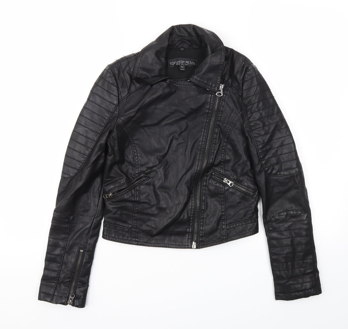 TOPSHOP  Womens Black   Jacket  Size 4