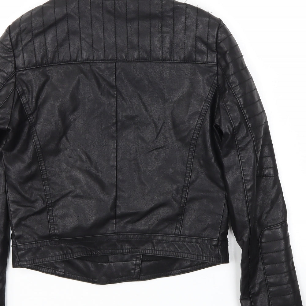TOPSHOP  Womens Black   Jacket  Size 4