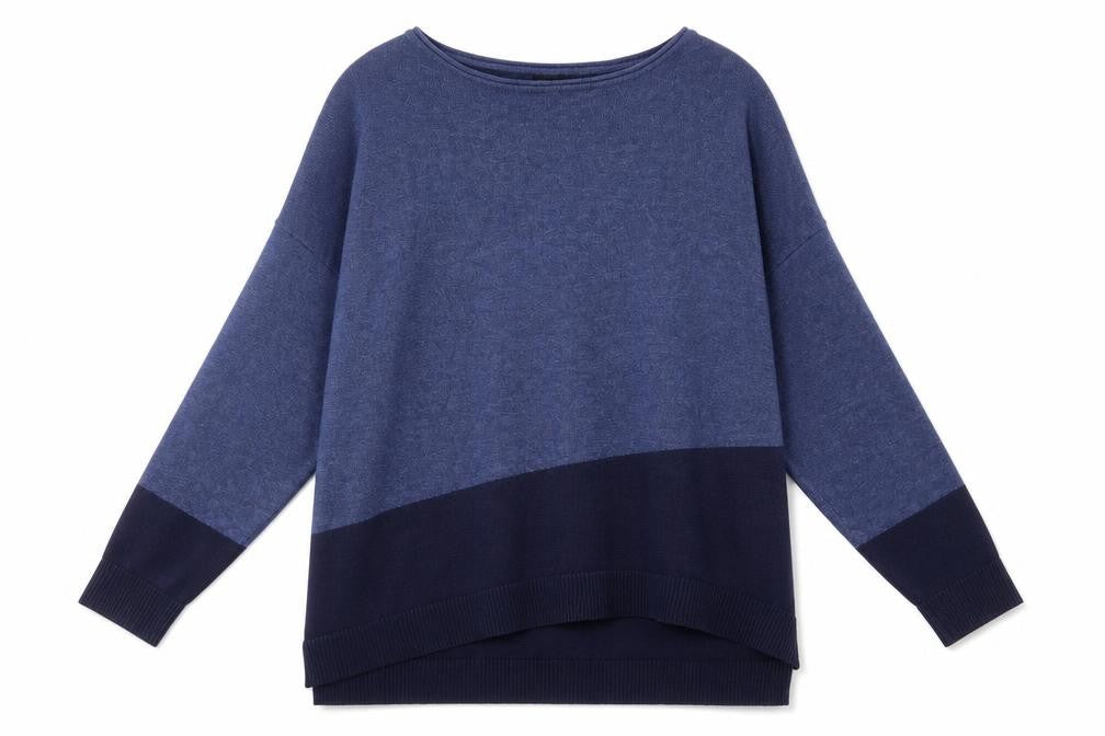 Verve Ami Womens Blue   Pullover Jumper Size L