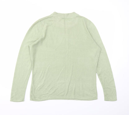 Bonmarché Womens Green Pullover Jumper Size 12