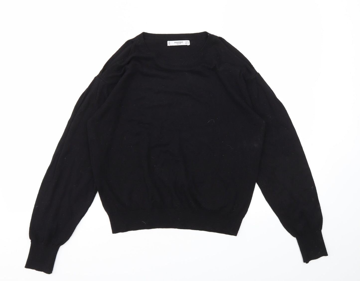 Mango Womens Black   Basic T-Shirt Size S
