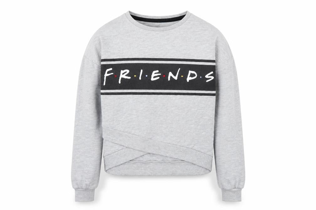 George Girls Grey   Pullover Sweatshirt Size 9-10 Years