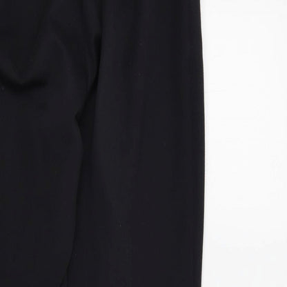 Marks & Spencer Womens Black   Trousers  Size 14 L29 in